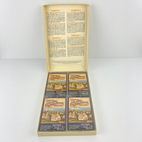 Readers Digest Treasury of Country Inspirational Favorites 4 Cassette Boxed Set - Picture 3 of 10